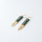 Chinese Turquoise Ladder Earrings